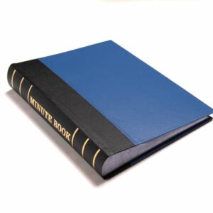 MINUTE BOOK
