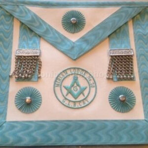 Master Mason Apron with Lodge Badge